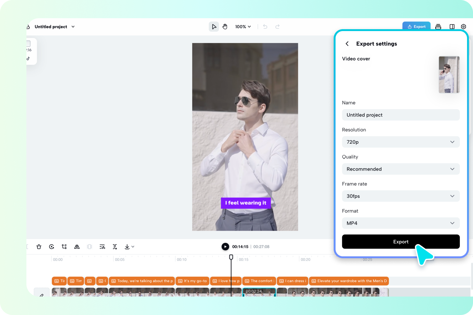 Paso 3: Previsualiza, edita y exporta